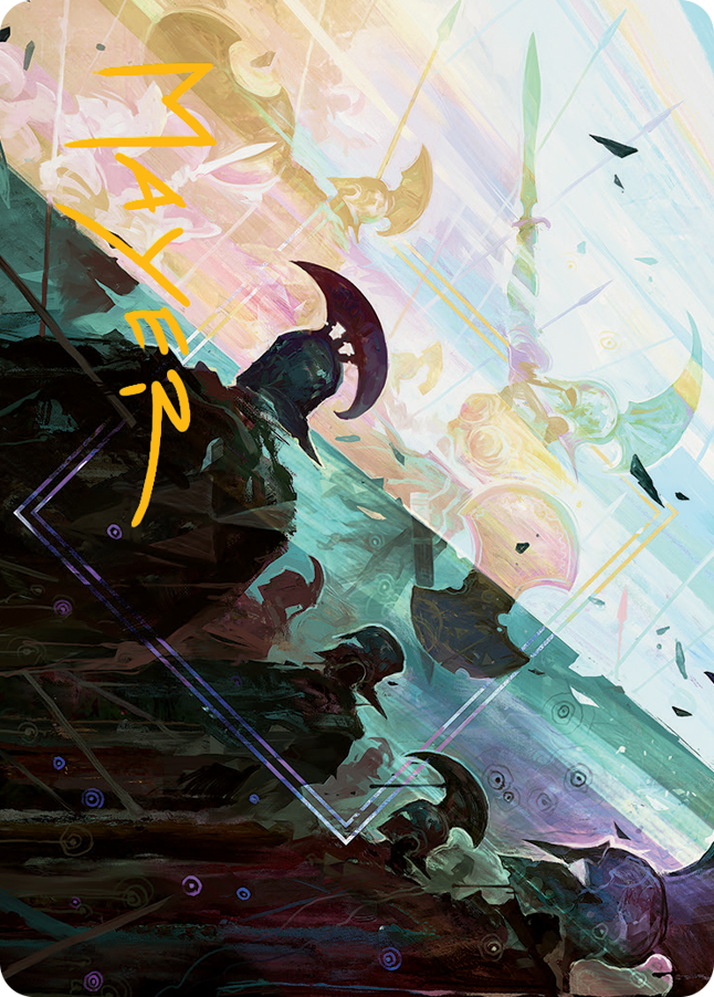 Surge of Salvation Art Card (Gold-Stamped Signature) [March of the Machine Art Series] | Local Legends