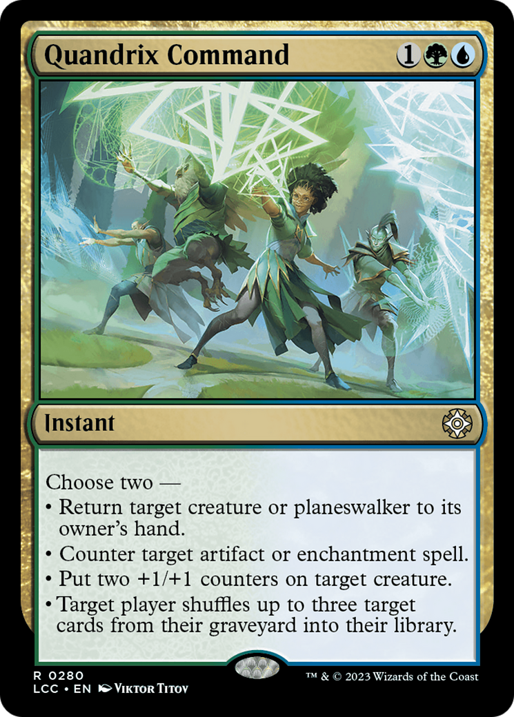 Quandrix Command [The Lost Caverns of Ixalan Commander] | Local Legends