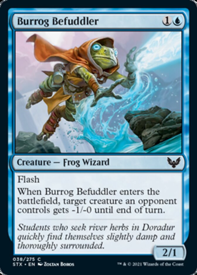 Burrog Befuddler [Strixhaven: School of Mages] | Golgari Games