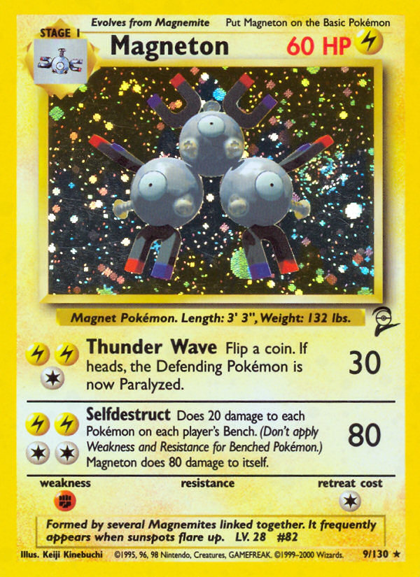 Magneton (9/130) [Base Set 2] | Golgari Games