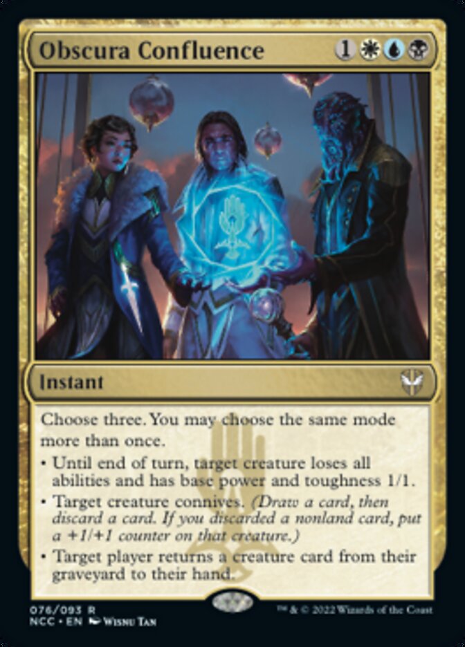 Obscura Confluence [Streets of New Capenna Commander] | Local Legends