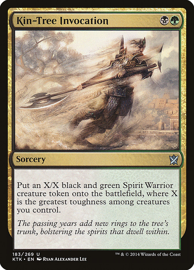 Kin-Tree Invocation [Khans of Tarkir] | Local Legends