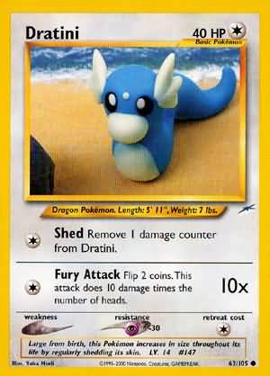 Dratini (63/105) [Neo Destiny Unlimited] | Golgari Games