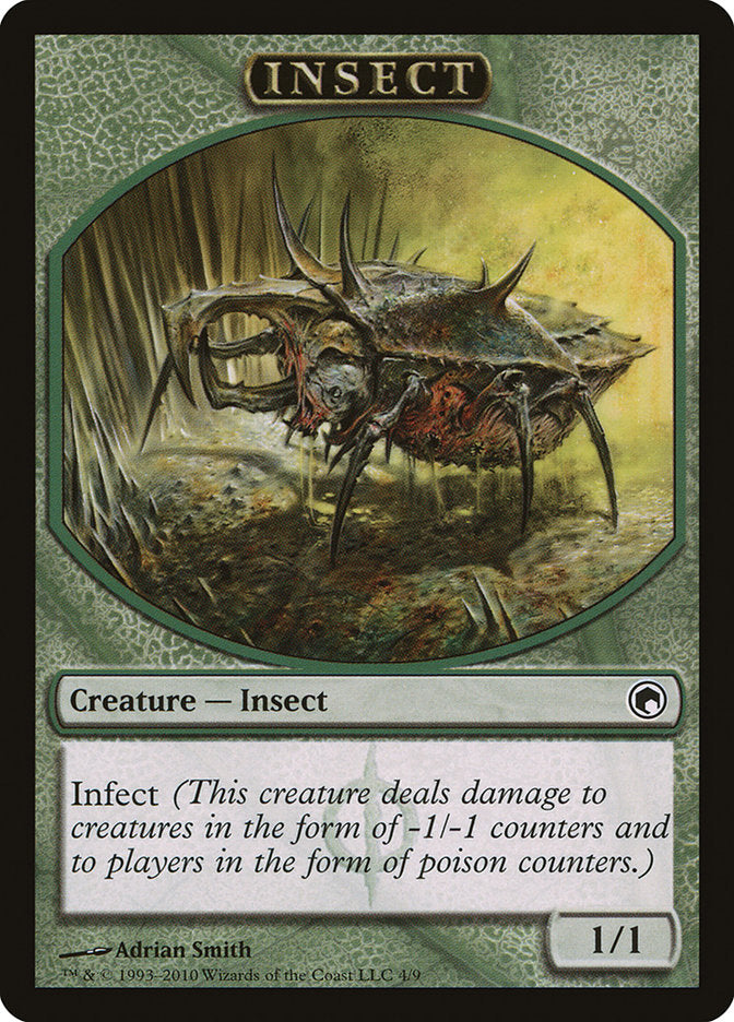 Insect Token [Scars of Mirrodin Tokens] | Golgari Games