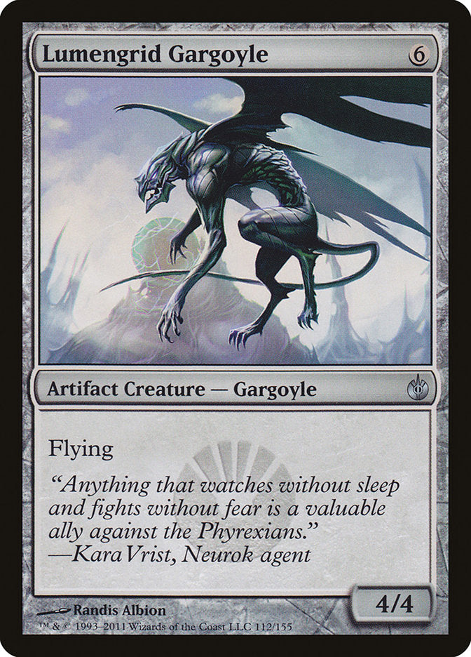 Lumengrid Gargoyle [Mirrodin Besieged] | Golgari Games