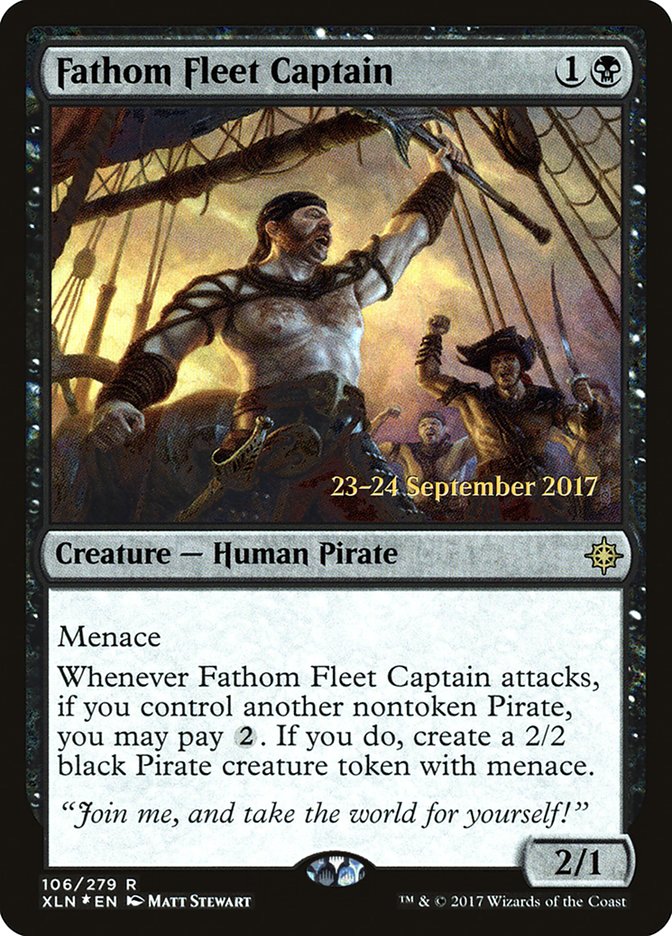 Fathom Fleet Captain [Ixalan Prerelease Promos] | Local Legends