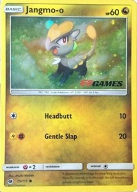 Jangmo-o (75/111) (Cosmos Holo) (EB Games Promo) [Sun & Moon: Crimson Invasion] | Golgari Games