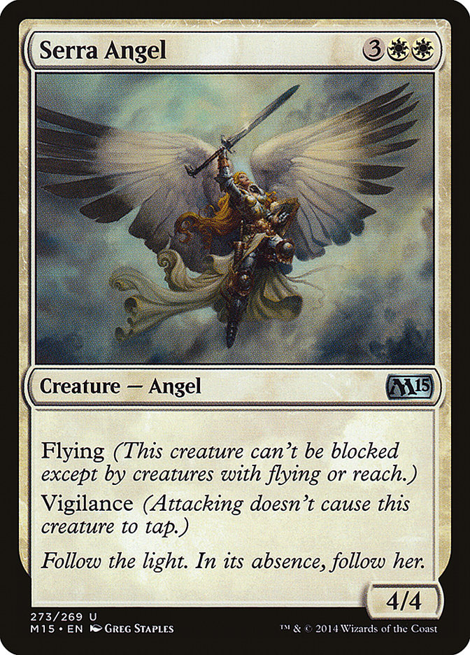 Serra Angel [Magic 2015] | Local Legends