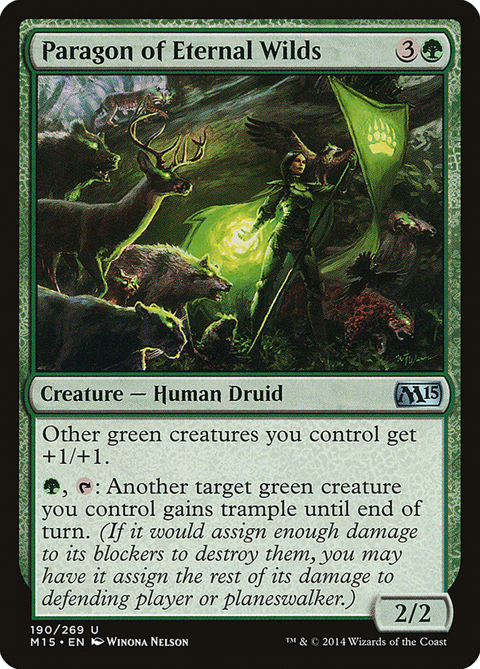 Paragon of Eternal Wilds [Magic 2015] | Golgari Games