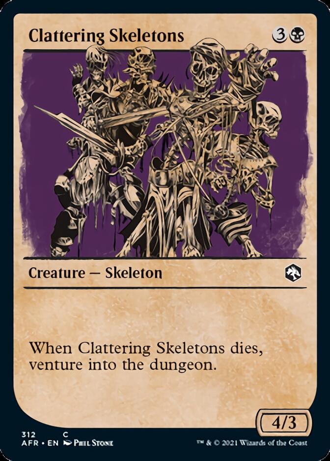 Clattering Skeletons (Showcase) [Dungeons & Dragons: Adventures in the Forgotten Realms] | Local Legends