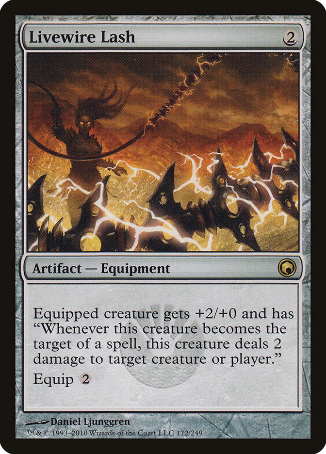 Livewire Lash [Scars of Mirrodin] | Local Legends