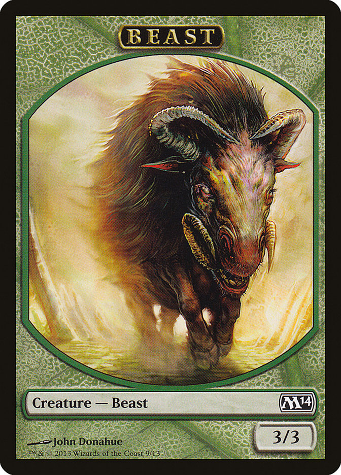 Beast Token [Magic 2014 Tokens] | Local Legends