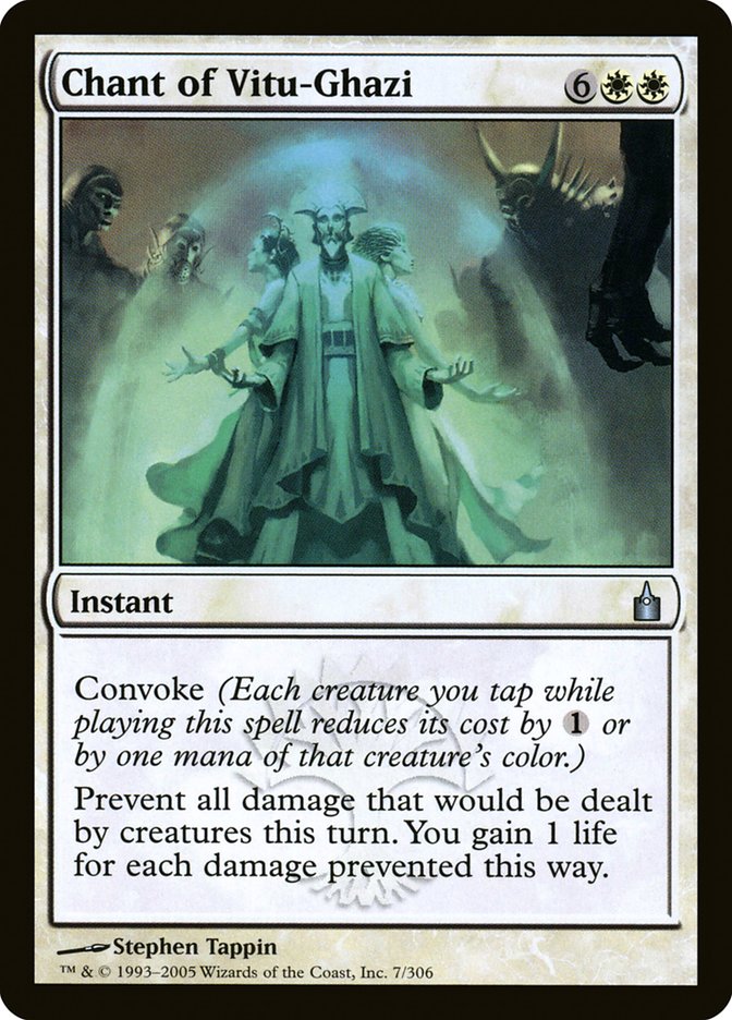 Chant of Vitu-Ghazi [Ravnica: City of Guilds] | Local Legends