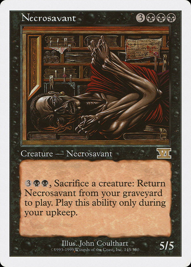 Necrosavant [Classic Sixth Edition] | Golgari Games