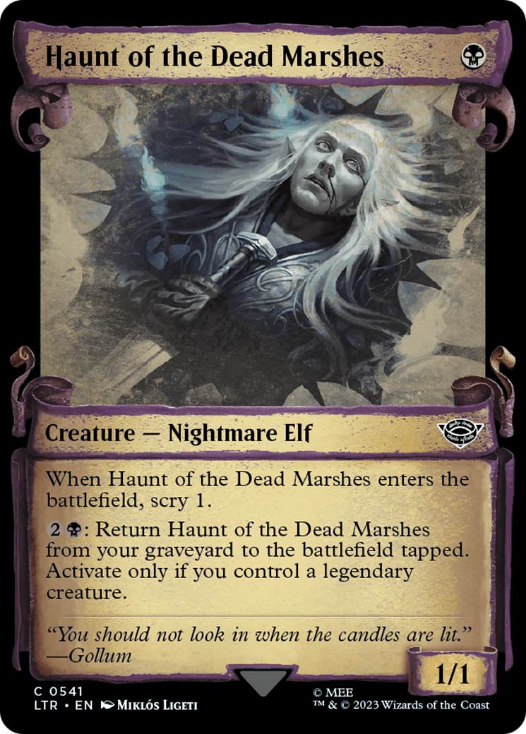 Haunt of the Dead Marshes [The Lord of the Rings: Tales of Middle-Earth Showcase Scrolls] | Local Legends