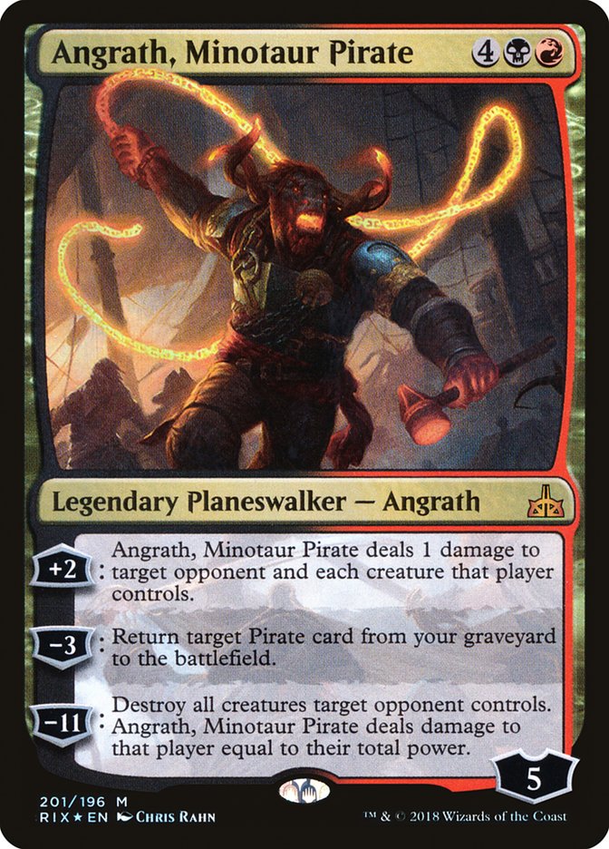 Angrath, Minotaur Pirate [Rivals of Ixalan] | Local Legends