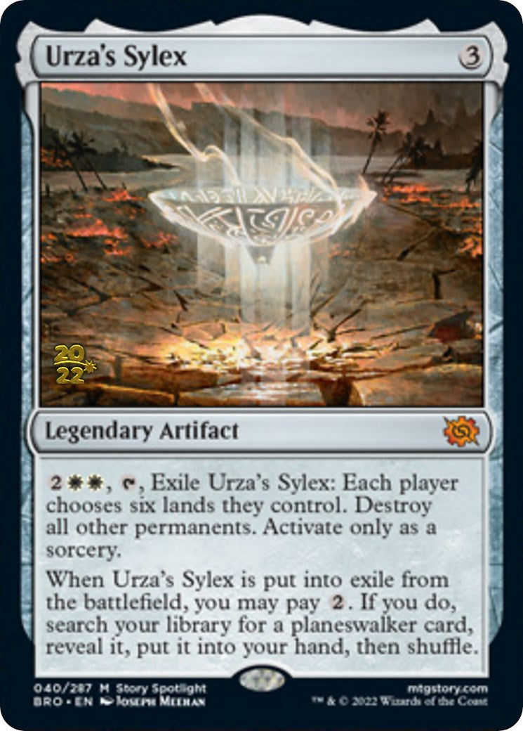 Urza's Sylex [The Brothers' War: Prerelease Promos] | Local Legends