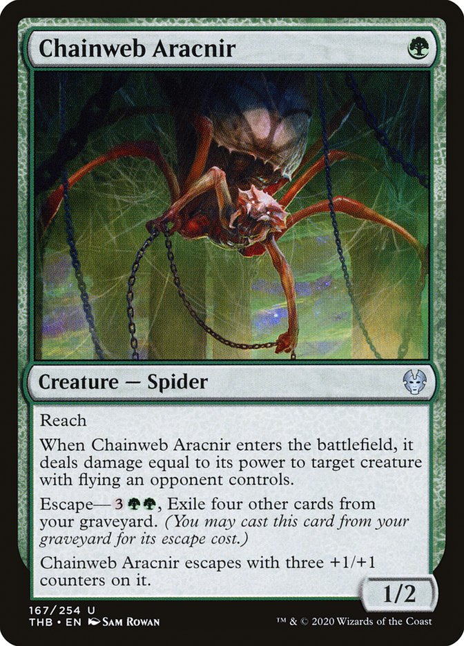 Chainweb Aracnir [Theros Beyond Death] | Golgari Games