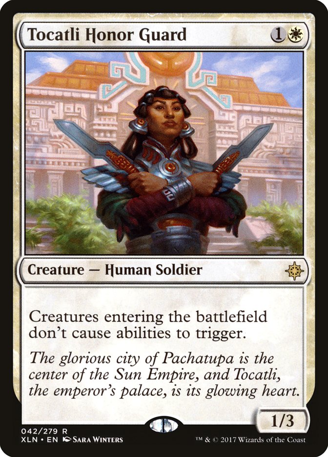 Tocatli Honor Guard [Ixalan] | Golgari Games