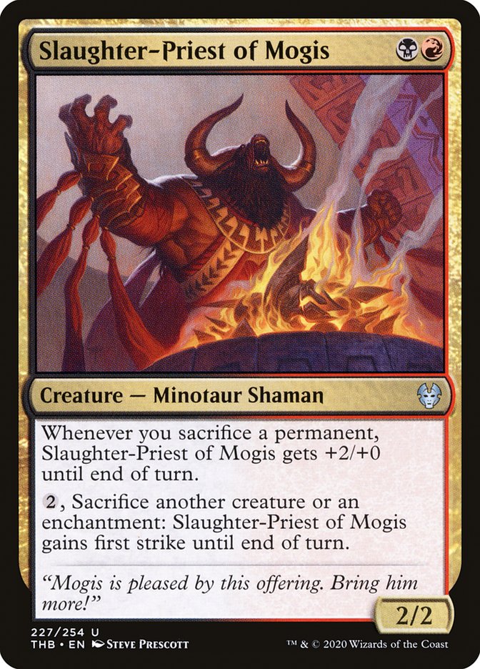 Slaughter-Priest of Mogis [Theros Beyond Death] | Golgari Games