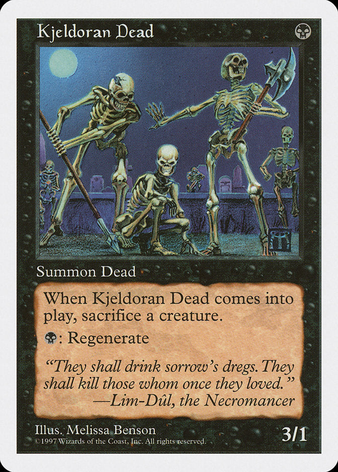 Kjeldoran Dead [Fifth Edition] | Local Legends