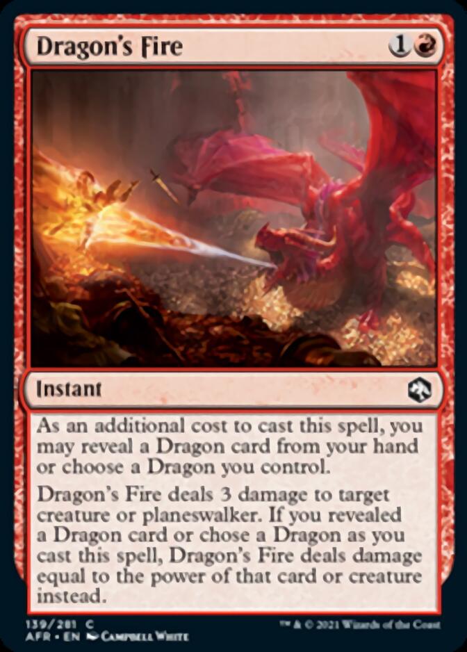 Dragon's Fire [Dungeons & Dragons: Adventures in the Forgotten Realms] | Local Legends