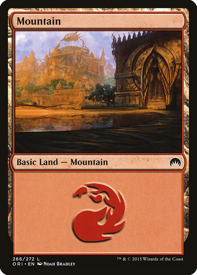 Mountain (266) [Magic Origins] | Golgari Games