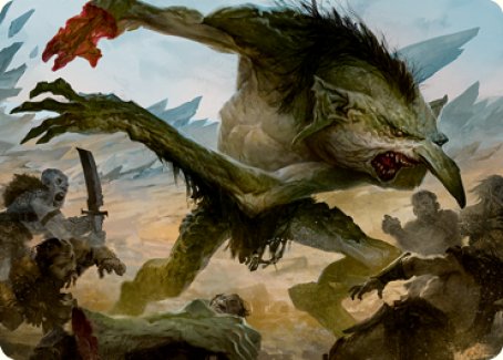 Troll Art Card [Dungeons & Dragons: Adventures in the Forgotten Realms Art Series] | Golgari Games