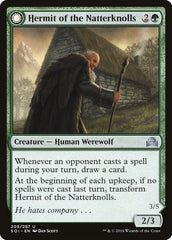 Hermit of the Natterknolls // Lone Wolf of the Natterknolls [Shadows over Innistrad] | Local Legends