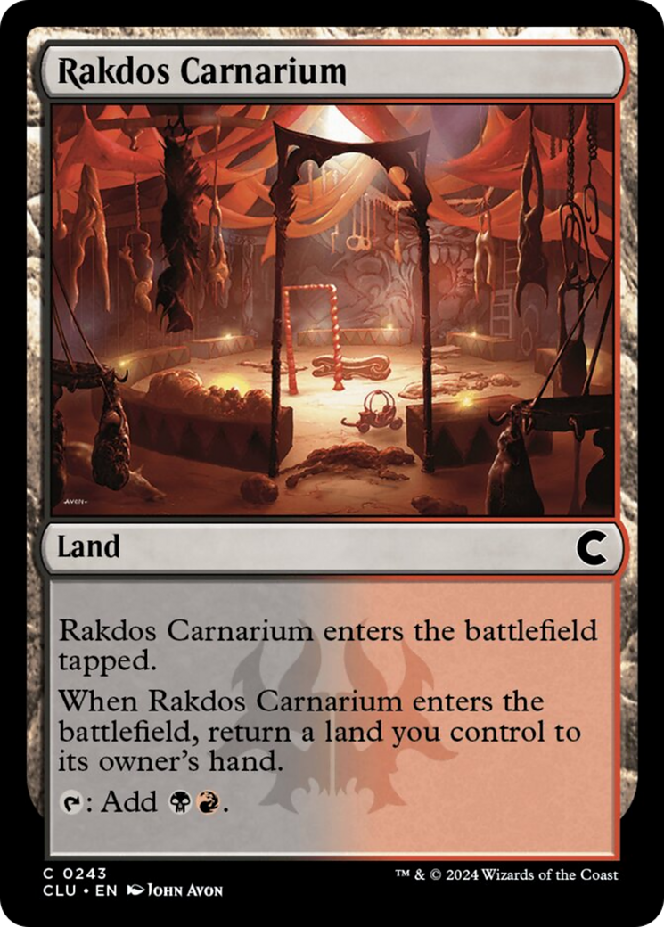 Rakdos Carnarium [Ravnica: Clue Edition] | Local Legends