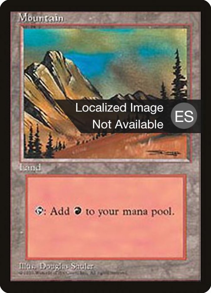 Mountain (C) [Fourth Edition (Foreign Black Border)] | Local Legends