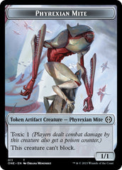 Phyrexian Mite // Phyrexian Insect Double-Sided Token [Phyrexia: All Will Be One Commander Tokens] | Golgari Games