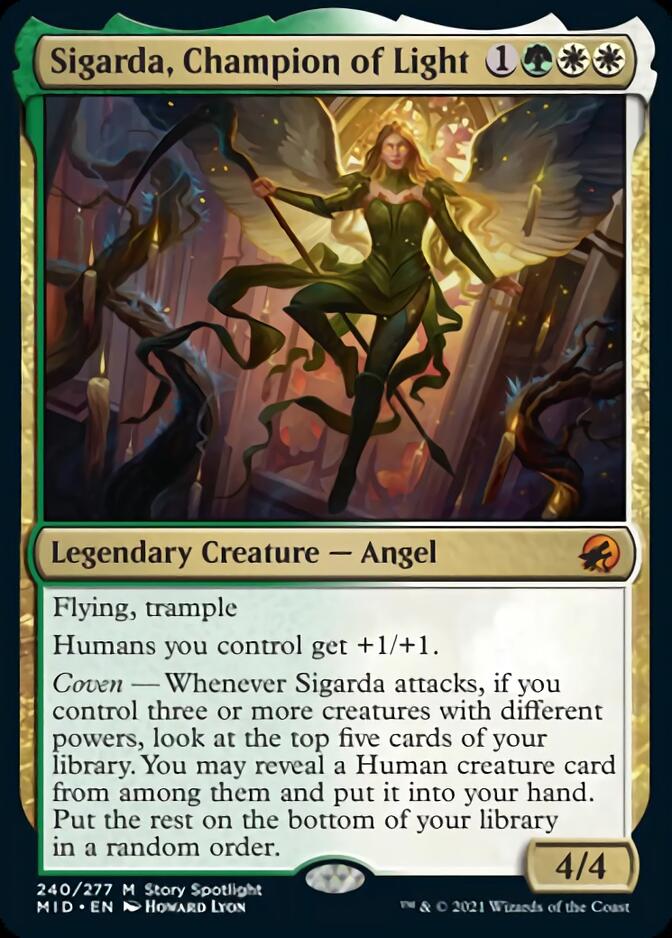 Sigarda, Champion of Light [Innistrad: Midnight Hunt] | Local Legends
