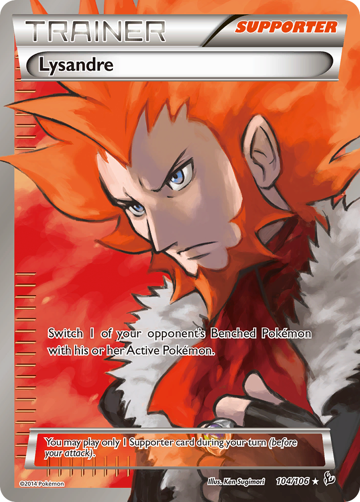 Lysandre (104/106) [XY: Flashfire] | Golgari Games