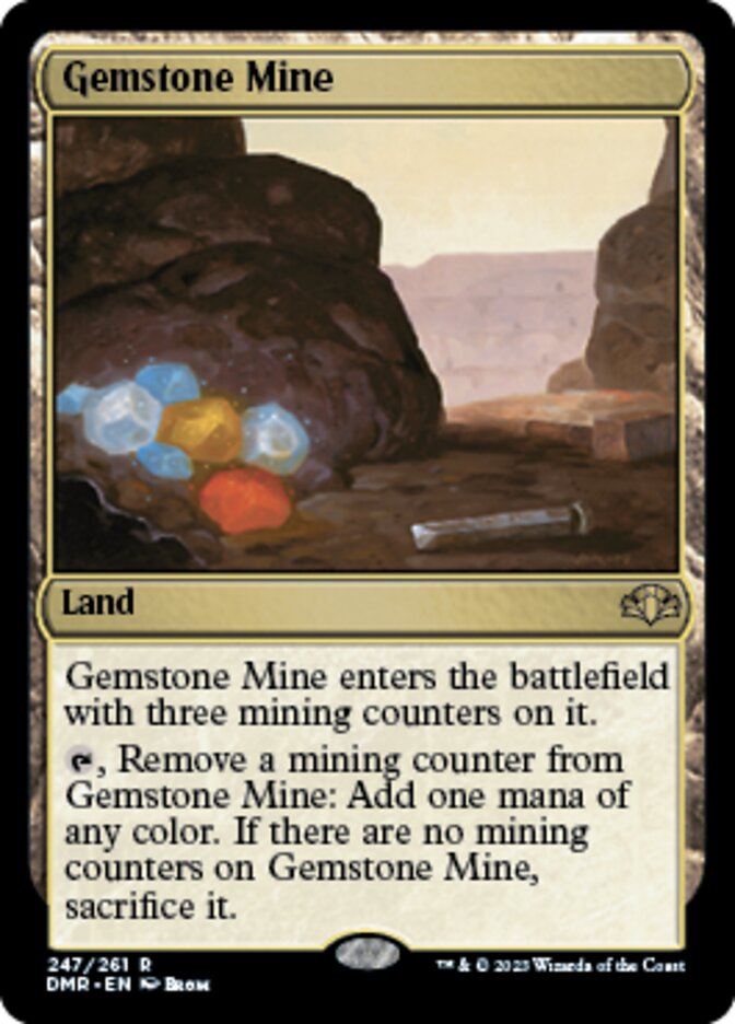 Gemstone Mine [Dominaria Remastered] | Local Legends