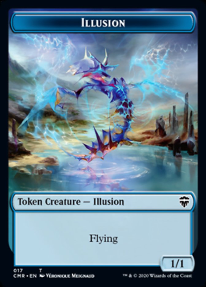 Illusion // Plant Token [Commander Legends Tokens] | Local Legends