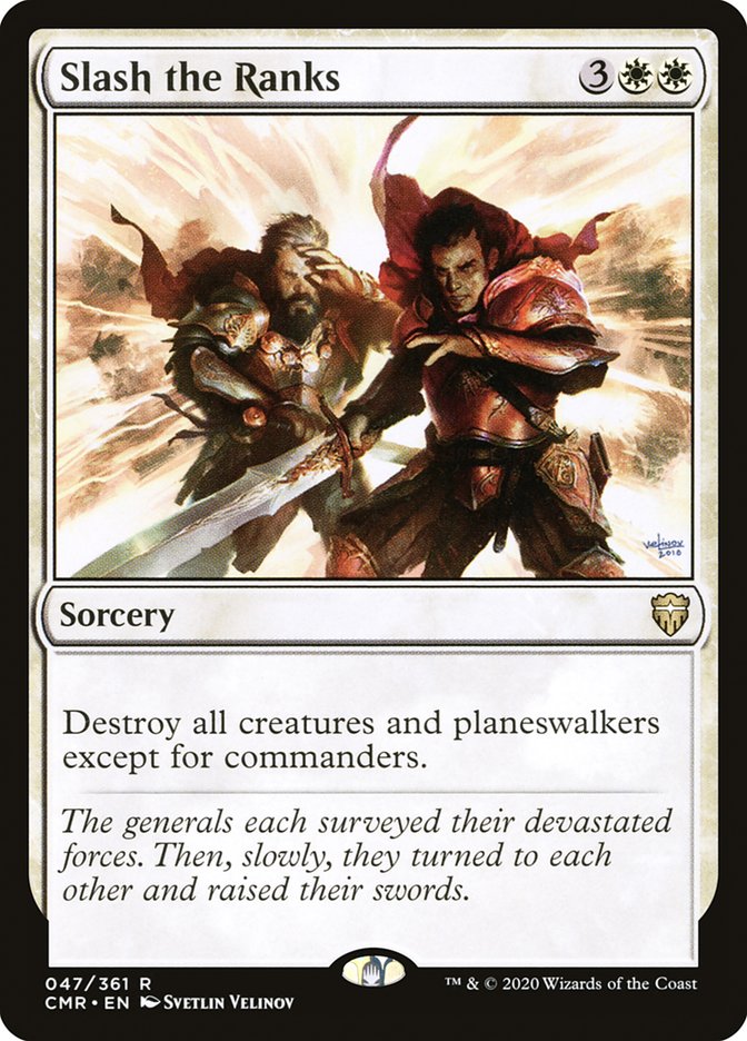 Slash the Ranks [Commander Legends] | Local Legends