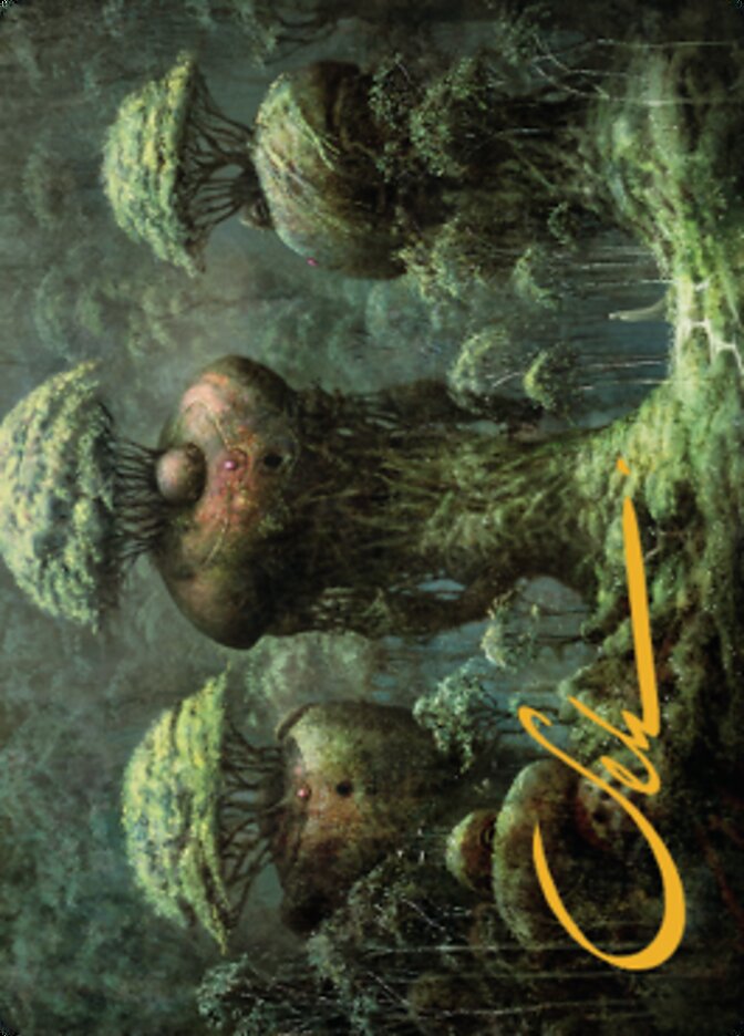 Forest Art Card (Gold-Stamped Signature) [Dominaria United Art Series] | Local Legends