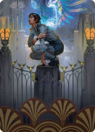 Giada, Font of Hope 2 Art Card [Streets of New Capenna Art Series] | Golgari Games