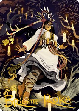 Candlegrove Witch 2 Art Card (Gold-Stamped Signature) [Innistrad: Midnight Hunt Art Series] | Local Legends