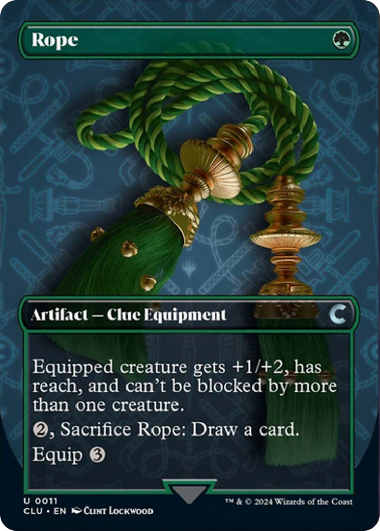 Rope (Borderless) [Ravnica: Clue Edition] | Golgari Games