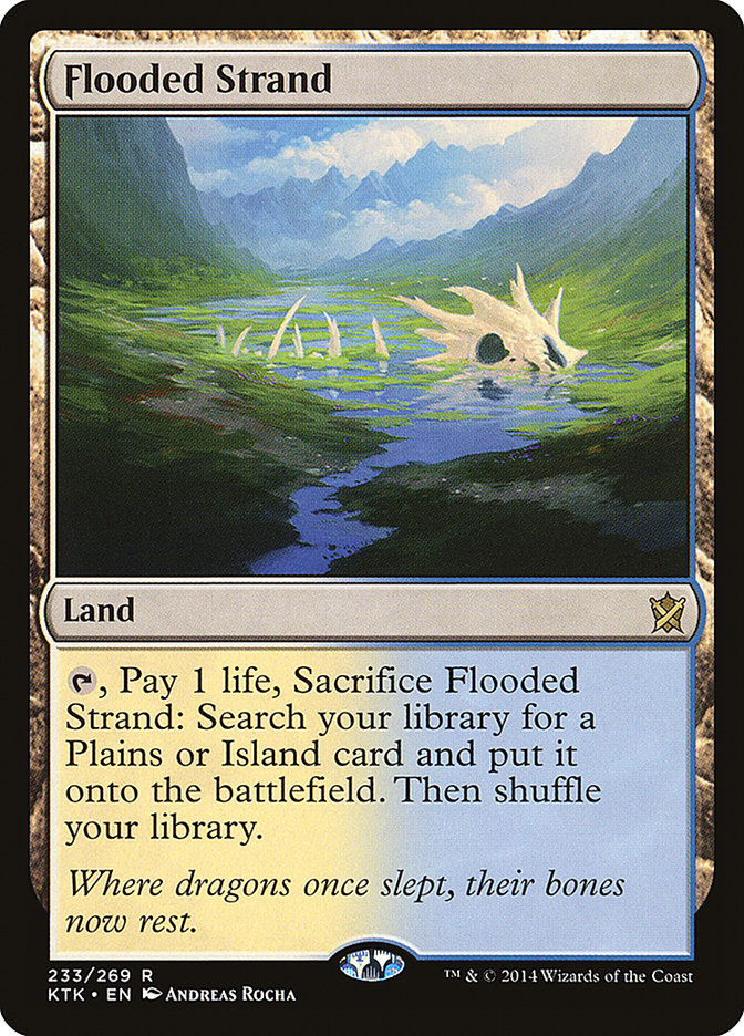 Flooded Strand [Khans of Tarkir] | Local Legends