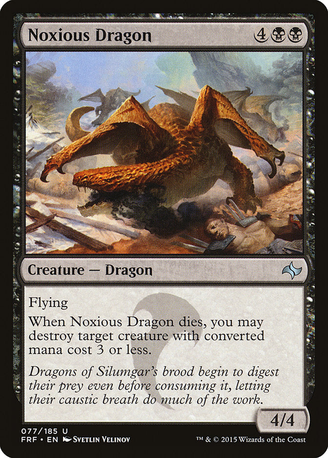 Noxious Dragon [Fate Reforged] | Golgari Games