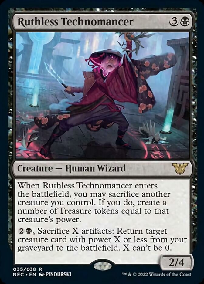 Ruthless Technomancer [Kamigawa: Neon Dynasty Commander] | Local Legends