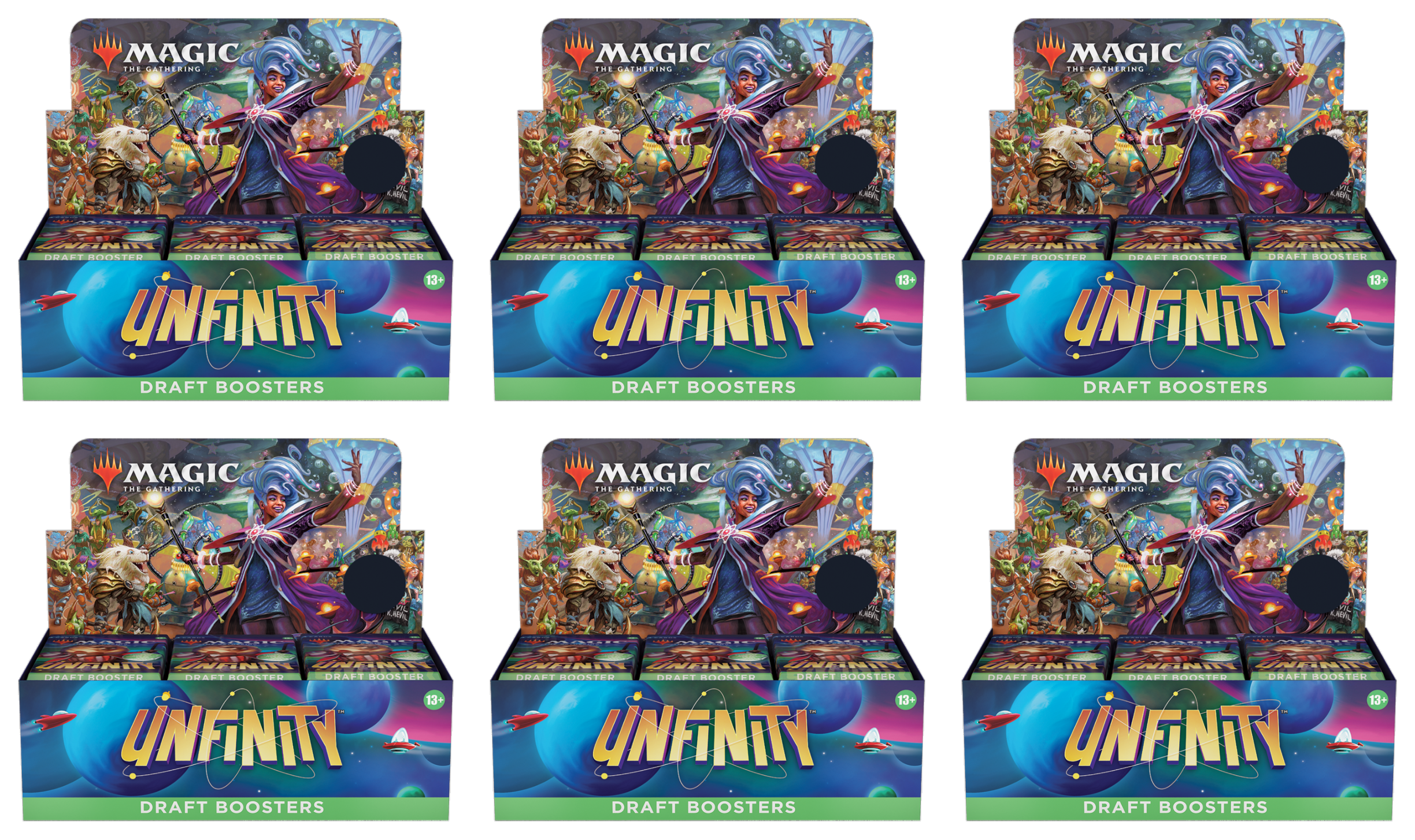Unfinity - Draft Booster Case | Local Legends