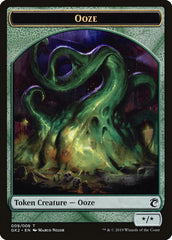 Ooze // Frog Lizard Double-sided Token [Ravnica Allegiance Guild Kit Tokens] | Golgari Games