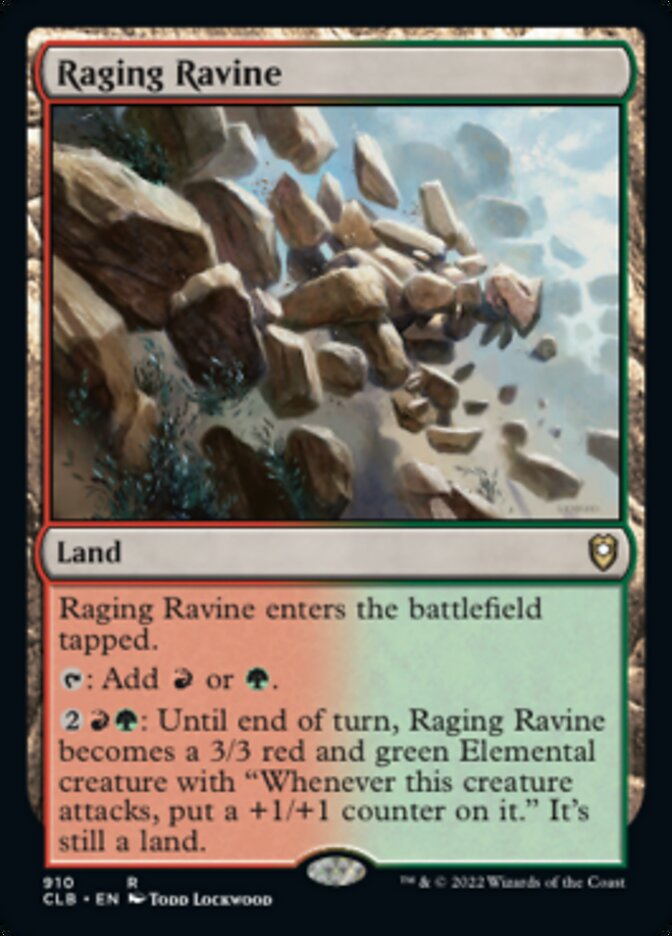 Raging Ravine [Commander Legends: Battle for Baldur's Gate] | Local Legends