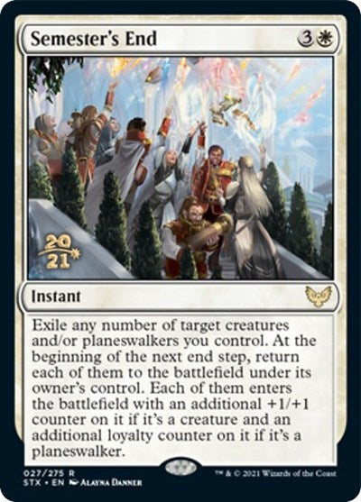 Semester's End [Strixhaven: School of Mages Prerelease Promos] | Local Legends