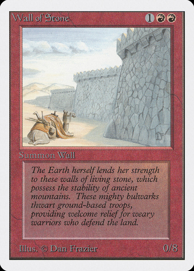 Wall of Stone [Unlimited Edition] | Golgari Games