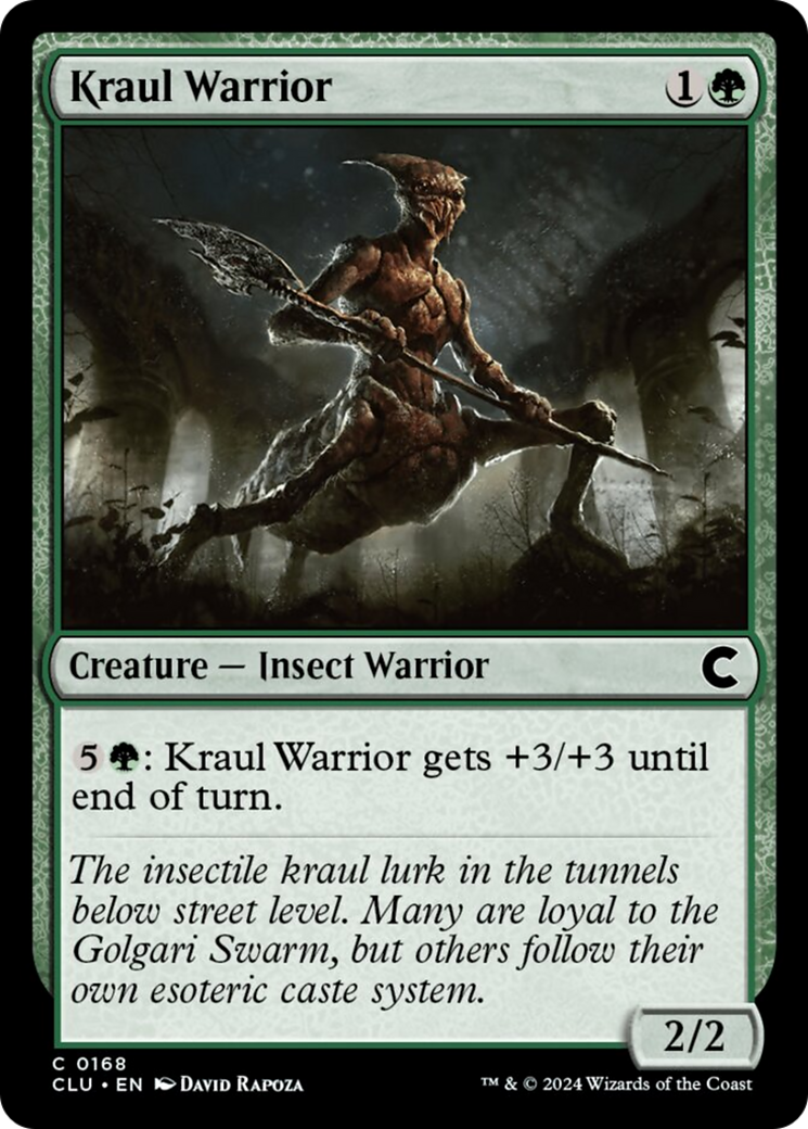 Kraul Warrior [Ravnica: Clue Edition] | Local Legends